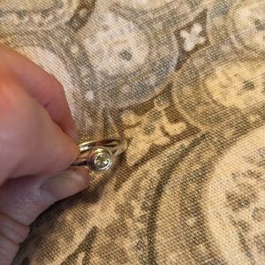 April birthstone ring